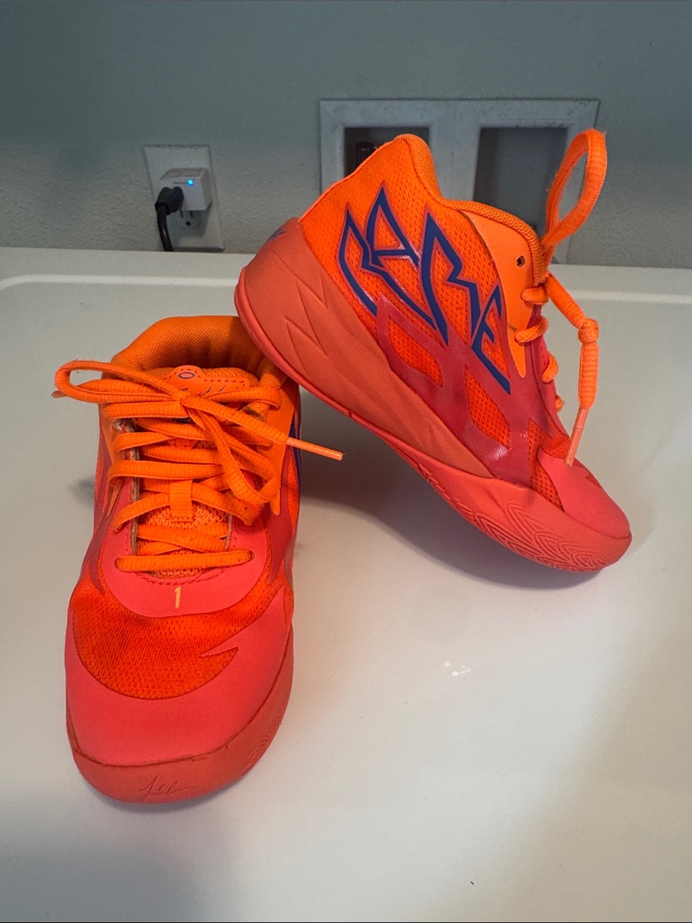 Lamelo Ball Basketball shoes.